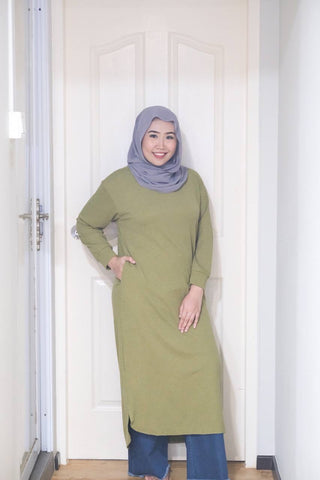 Anna long oval midi