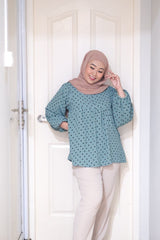 Ivy puff balloon sleeve top