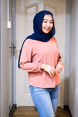 Nayla button top