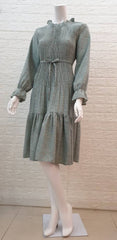 Ivy pleated ruffle tunic