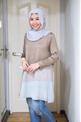 3-colour pleated tunic #3