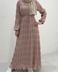 Thalia dress Nudebeige L