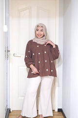 Erna puff balloon sleeve top #2