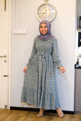 Neha smock one tiered dress #3