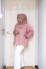 Stella puff balloon sleeve top