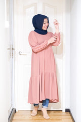 Leena tiered puff midi tunic #3