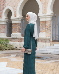 Thalia dress Darkgreen