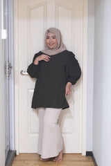 Amy basic puff balloon sleeve top