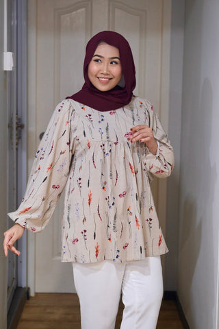 Emilia puff balloon sleeve top