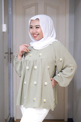 Erna puff balloon sleeve top #3