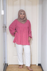 Elfina puff balloon sleeve top