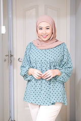 Ivy puff balloon sleeve top