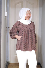 Ivy puff balloon sleeve top