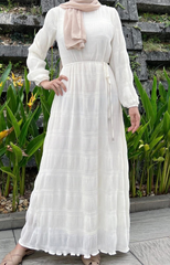 Thalia dress Ivory