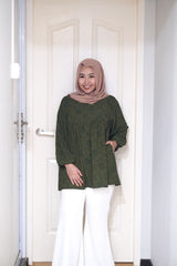 Melati puff balloon sleeve top