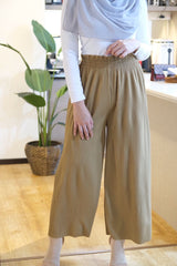 Saira pleated palazzo pants