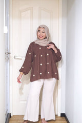 Erna puff balloon sleeve top #2