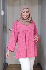 Elfina puff balloon sleeve top