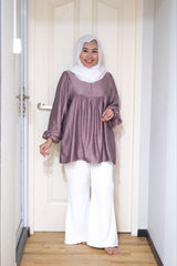 Mia puff balloon sleeve top